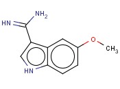 5-<span class='lighter'>METHOXYINDOLE</span>-3-CARBOXAMIDINE