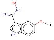 N-羟基-5-<span class='lighter'>甲</span><span class='lighter'>氧基</span>-1-H-<span class='lighter'>吲哚</span>-3-<span class='lighter'>甲</span>脒