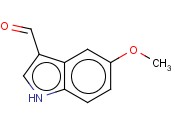 5-<span class='lighter'>METHOXYINDOLE</span>-3-CARBOXALDEHYDE