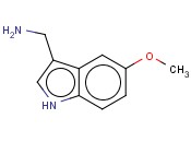 5-<span class='lighter'>METHOXYINDOLE</span>-3-METHYLAMINE