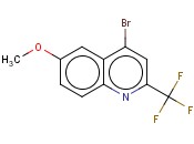 4-<span class='lighter'>溴</span>-6-甲氧基-2-(<span class='lighter'>三</span><span class='lighter'>氟</span>甲基)喹啉