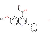 4-(2-BROMOACETYL)-6-METHOXY-2-PHENYLQUINOLINE <span class='lighter'>HYDROBROMIDE</span>