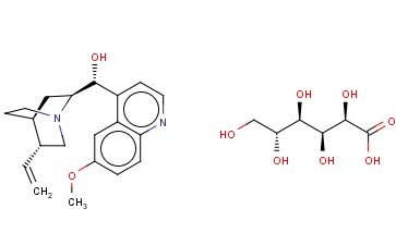 <span class='lighter'>6-METHOXYCINCHONINE</span> <span class='lighter'>GLUCONATE</span>