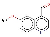 <span class='lighter'>4-QUINOLINECARBOXALDEHYDE</span>, 6-METHOXY-