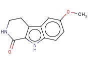 <span class='lighter'>6-METHOXY-2,3,4,9-TETRAHYDRO-1H-BETA-CARBOLIN-1-ONE</span>