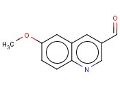 3-<span class='lighter'>QUINOLINECARBOXALDEHYDE</span>, 6-METHOXY-