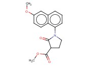 METHYL 1-(6-METHOXYNAPHTHALEN-1-YL)-2-OXOPYRROLIDINE-3-CARBOXYLATE