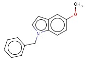N-BENZYL-5-<span class='lighter'>METHOXYINDOLE</span>