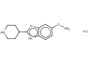5-<span class='lighter'>METHOXY</span>-2-PIPERIDIN-4-YL-1H-BENZOIMIDAZOLE <span class='lighter'>HYDROCHLORIDE</span>