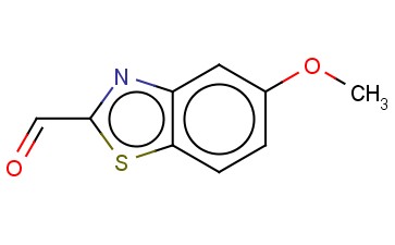<span class='lighter'>2-BENZOTHIAZOLECARBOXALDEHYDE</span>,<span class='lighter'>5-METHOXY-</span>