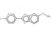 2-(6-FLUOROPYRIDIN-3-YL)-6-METHOXYBENZO[D]OXAZOLE
