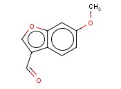 <span class='lighter'>6-METHOXY-3-BENZOFURANCARBOXALDEHYDE</span>