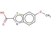 6-甲氧基<span class='lighter'>苯</span><span class='lighter'>并</span><span class='lighter'>噻唑</span>-2-甲酸