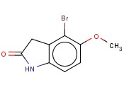 4-BROMO-5-METHOXY-2,3-DIHYDRO-1H-INDOL-2-ONE