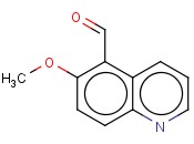 6-METHOXY-5-<span class='lighter'>QUINOLINECARBOXALDEHYDE</span>