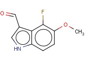 4-FLUORO-5-<span class='lighter'>METHOXYINDOLE</span>-3-CARBOXALDEHYDE