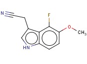 4-FLUORO-5-<span class='lighter'>METHOXYINDOLE</span>-3-ACETONITRILE