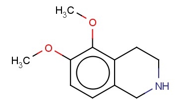 <span class='lighter'>1,2,3,4-TETRAHYDRO-5,6-DIMETHOXYISOQUINOLINE</span>