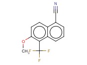 6-Methoxy-5-trifluoromethyl-1-cyanonapthalene