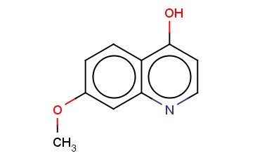 4-HYDROXY-7-<span class='lighter'>METHOXYQUINOLINE</span>