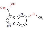 5-<span class='lighter'>甲</span><span class='lighter'>氧基</span>-4-氮杂<span class='lighter'>吲哚</span>-3-甲酸