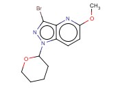 3-BROMO-1-(TETRAHYDRO-2H-PYRAN-2-YL)-5-METHOXY-1H-PYRAZOLO[4,3-B]PYRIDINE