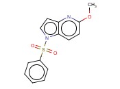 5-<span class='lighter'>甲</span>氧基-1-(苯<span class='lighter'>磺</span><span class='lighter'>酰</span><span class='lighter'>基</span>)-1H-吡咯并[3,2-B]吡啶