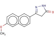 3H-PYRAZOL-3-ONE, 2,4-DIHYDRO-5-(6-METHOXY-2-NAPHTHALENYL)