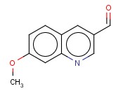 3-<span class='lighter'>QUINOLINECARBOXALDEHYDE</span>, 7-METHOXY-