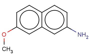 <span class='lighter'>2-NAPHTHALENAMINE</span>, <span class='lighter'>7-METHOXY-</span>