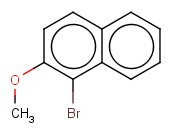 1-<span class='lighter'>溴</span>-2-<span class='lighter'>甲</span><span class='lighter'>氧基</span>萘