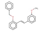 2-苄氧基-3'-甲氧基二苯乙烯