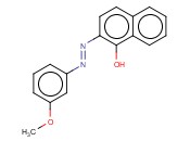 2-[(3-METHOXYPHENYL)DIAZENYL]-<span class='lighter'>1-NAPHTHOL</span>