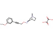 N-[3-(3-METHOXYPHENYL)PROP-2-YNOXY]-1-AZABICYCLO[2.2.1]HEPTAN-3-IMINE, OXALIC ACID