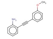 2-(2-(3-METHOXYPHENYL)<span class='lighter'>ETHYNYL</span>)<span class='lighter'>BENZENAMINE</span>