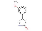 4-(3'-甲氧基苯基)-2-<span class='lighter'>吡咯烷</span>酮