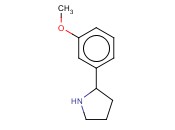 2-(3-<span class='lighter'>甲</span><span class='lighter'>氧</span><span class='lighter'>苯基</span>)-吡咯烷