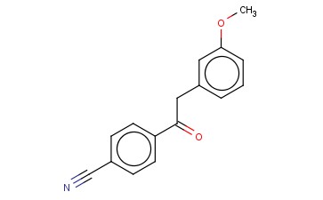 4-[2-(3-甲氧基苯基)乙酰基]苯甲腈