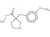 METHYL 3-(3-METHOXYBENZYL)PYRROLIDINE-3-CARBOXYLATE