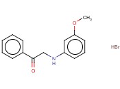 2-[(3-METHOXYPHENYL)AMINO]-1-PHENYL-ETHANONE <span class='lighter'>HYDROBROMIDE</span>