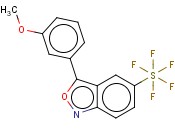 3-(4-METHOXYPHENYL)-5-(PENTAFLUOROSULFANYL)BENZO[C]ISOXAZOLE
