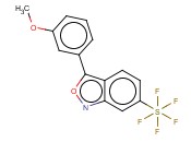 3-(4-METHOXYPHENYL)-6-(PENTAFLUOROSULFANYL)BENZO[C]ISOXAZOLE