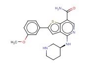 2-(3-METHOXYPHENYL)-4-((S)-PIPERIDIN-3-YLAMINO)THIENO[3,2-C]PYRIDINE-7-CARBOXAMIDE