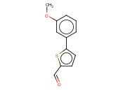 5-(3-<span class='lighter'>METHOXY</span>-PHENYL)-THIOPHENE-2-CARBALDEHYDE