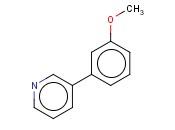 3-(3-甲<span class='lighter'>氧基</span>苯基)<span class='lighter'>吡啶</span>