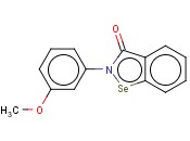 2-(3-<span class='lighter'>甲</span><span class='lighter'>氧</span><span class='lighter'>苯基</span>)-1,2-苯并硒杂唑-3(2H)-酮