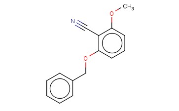 2-苄氧基-6-<span class='lighter'>甲</span>氧基<span class='lighter'>苯</span>并<span class='lighter'>腈</span>