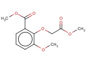 3-<span class='lighter'>甲</span><span class='lighter'>氧基</span>-2-(2-<span class='lighter'>甲</span><span class='lighter'>氧基</span>-2-羰基乙<span class='lighter'>氧基</span>)<span class='lighter'>苯</span>酸<span class='lighter'>甲</span>酯