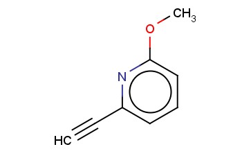 <span class='lighter'>PYRIDINE</span>, <span class='lighter'>2-ETHYNYL-6-METHOXY-</span>