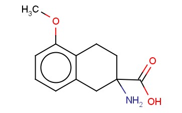 2-AMINO-5-<span class='lighter'>METHOXY-1,2,3,4</span>-TETRAHYDRONAPHTHALENE-2-CARBOXYLIC ACID